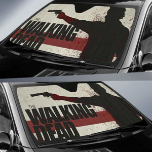The Walking Dead Car Auto Sun Shade 211626 Universal Fit - CarInspirations