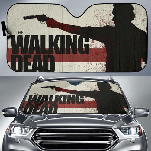 The Walking Dead Car Auto Sun Shade 211626 Universal Fit - CarInspirations