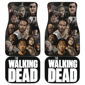 The Walking Dead Characters Car Floor Mats Mn05 Universal Fit 111204 - CarInspirations