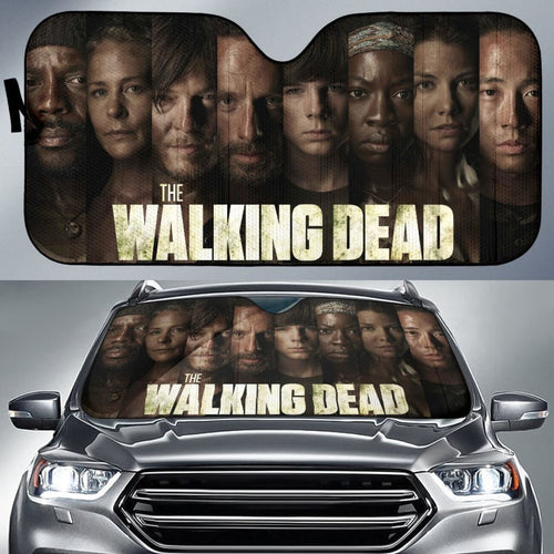 The Walking Dead Characters Photo Auto Sun Shade Mn05 Universal Fit 111204 - CarInspirations
