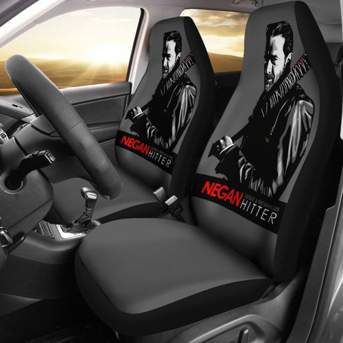 The Walking Dead Negan Hitter Car Seat Covers Universal Fit 225721 - CarInspirations