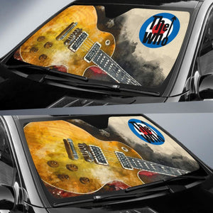 The Who Car Auto Sun Shade Guitar Rock Band Fan Universal Fit 174503 - CarInspirations