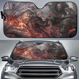 The Witcher 3 Auto Sun Shades 918b Universal Fit - CarInspirations
