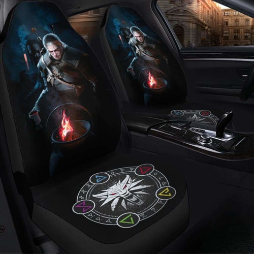 The Witcher 3 Car Seat Covers Universal Fit 051012 - CarInspirations
