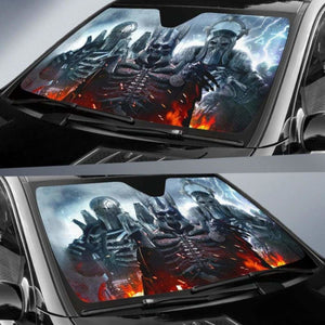 The Witcher 3 Car Sun Shades 918b Universal Fit - CarInspirations