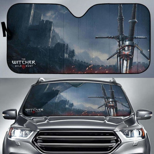 The Witcher 3: Wild Hunt Car Sun Shades Game Fan Gift Universal Fit 051012 - CarInspirations