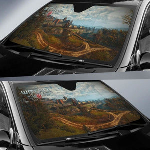The Witcher 3: Wild Hunt Game Fan Gift Car Sun Shades Universal Fit 051012 - CarInspirations