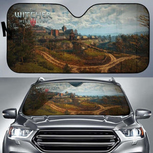 The Witcher 3: Wild Hunt Game Fan Gift Car Sun Shades Universal Fit 051012 - CarInspirations