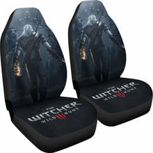 Load image into Gallery viewer, The Witcher 3: Wild Hunt Geralt Car Seat Covers Game Fan Gift Universal Fit 051012 - CarInspirations