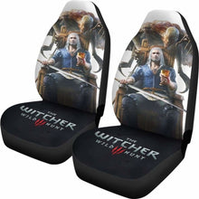 Load image into Gallery viewer, The Witcher 3: Wild Hunt Geralt Game Fan Gift Car Seat Covers Universal Fit 051012 - CarInspirations