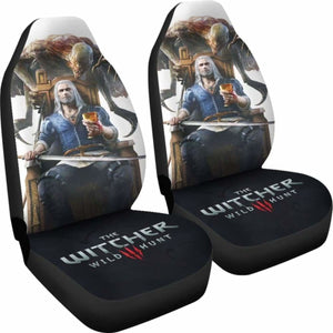 The Witcher 3: Wild Hunt Geralt Game Fan Gift Car Seat Covers Universal Fit 051012 - CarInspirations