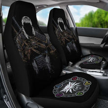 Load image into Gallery viewer, The Witcher Badass Car Seat Covers Universal Fit 051012 - CarInspirations