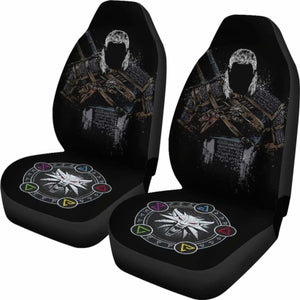 The Witcher Badass Car Seat Covers Universal Fit 051012 - CarInspirations