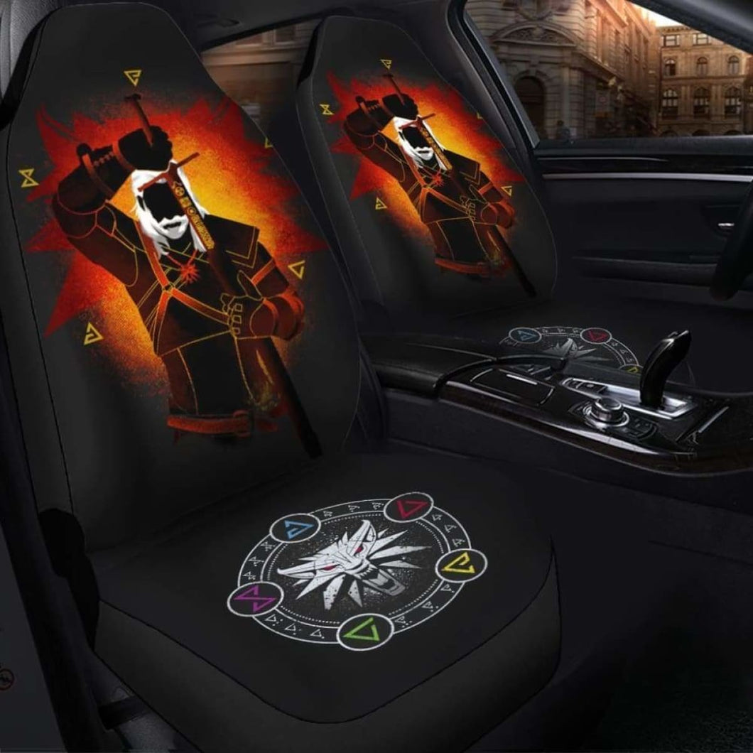 The Witcher Car Seat Covers Universal Fit 051012 - CarInspirations