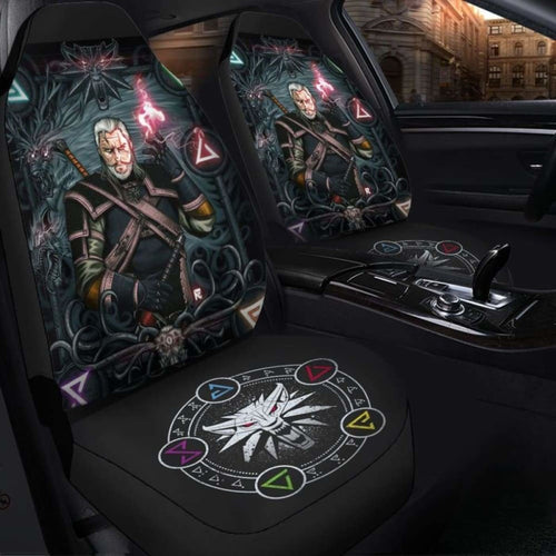 The Witcher Game Car Seat Covers Universal Fit 051012 - CarInspirations