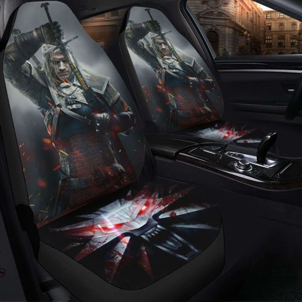 The Witcher Henry Carvill Car Seat Covers Universal Fit 051012 - CarInspirations