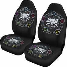 Load image into Gallery viewer, The Witcher Logo Emblem Car Seat Covers Universal Fit 051012 - CarInspirations