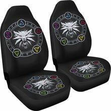 Load image into Gallery viewer, The Witcher Logo Emblem Car Seat Covers Universal Fit 051012 - CarInspirations