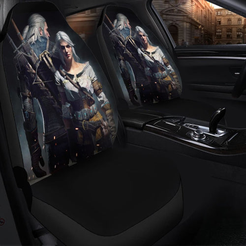 The Witcher Movie Couple Seat Covers Amazing Best Gift Ideas 2020 Universal Fit 090505 - CarInspirations