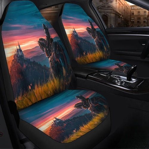 The Witcher Movie Sun Set Seat Covers Amazing Best Gift Ideas 2020 Universal Fit 090505 - CarInspirations