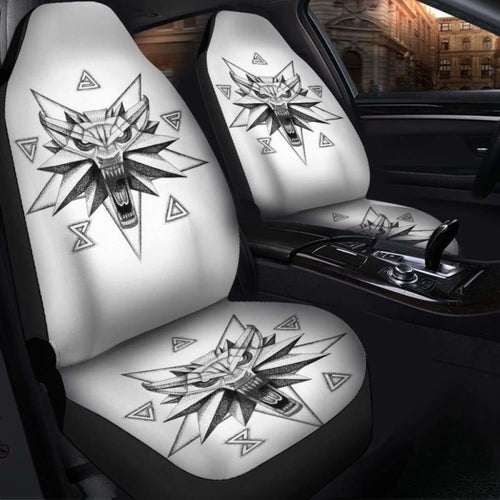 The Witcher Symbol Car Seat Covers Universal Fit 051012 - CarInspirations