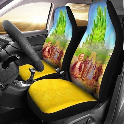 The Wizard Of Oz Car Seat Covers Emerald City Universal Fit 194801 - CarInspirations