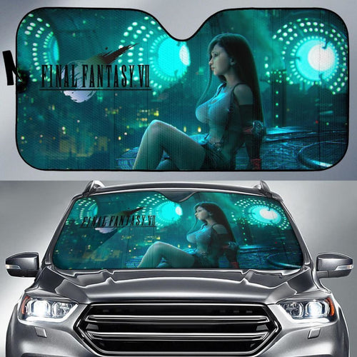 Tifa Final Fantasy Vii Auto Sun Shade Nh06 Universal Fit 111204 - CarInspirations