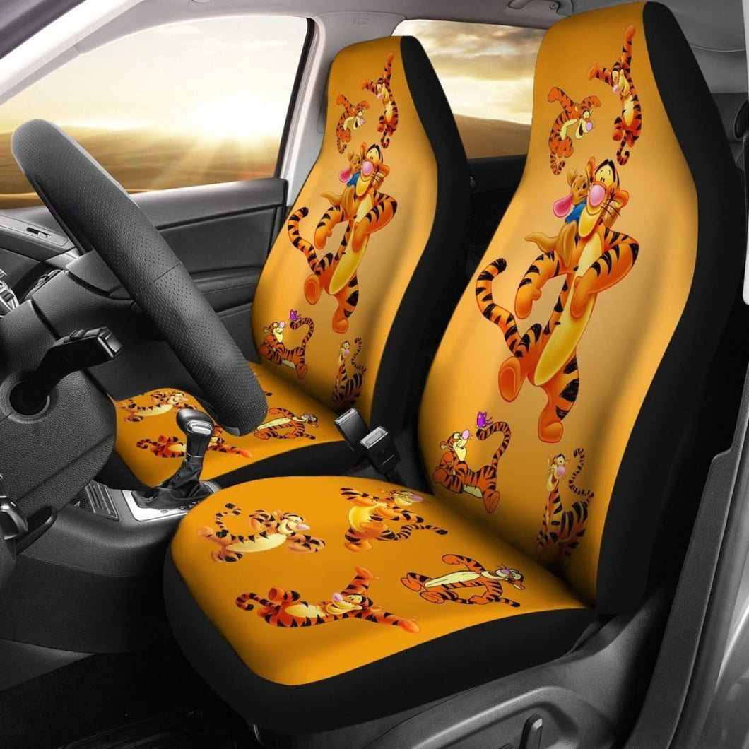 Tiger Winnie The Pooh Car Seat Covers Tt06 Universal Fit 225721 - CarInspirations