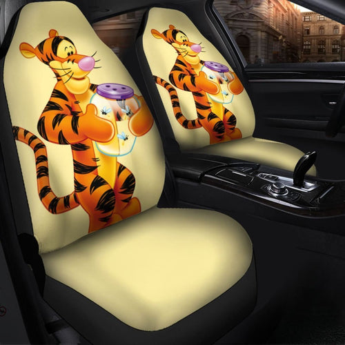 Tiger Winnie The Pooh Seat Covers Amazing Best Gift Ideas 2020 Universal Fit 090505 - CarInspirations