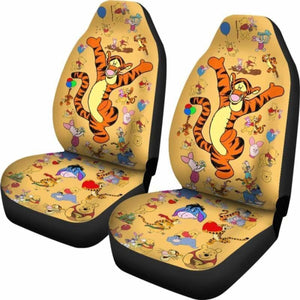 Tigger Car Seat Covers Universal Fit 051312 - CarInspirations