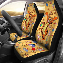 Load image into Gallery viewer, Tigger Car Seat Covers Universal Fit 051312 - CarInspirations
