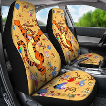Load image into Gallery viewer, Tigger Car Seat Covers Universal Fit 051312 - CarInspirations