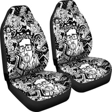 Load image into Gallery viewer, Tim Burton Cartoon Car Seat Covers Amazing Gift Ideas H040520 Universal Fit 225311 - CarInspirations