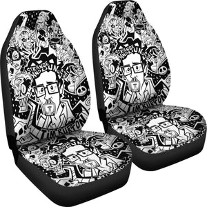 Tim Burton Cartoon Car Seat Covers Amazing Gift Ideas H040520 Universal Fit 225311 - CarInspirations