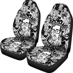 Tim Burton Cartoon Car Seat Covers Amazing Gift Ideas H040520 Universal Fit 225311 - CarInspirations