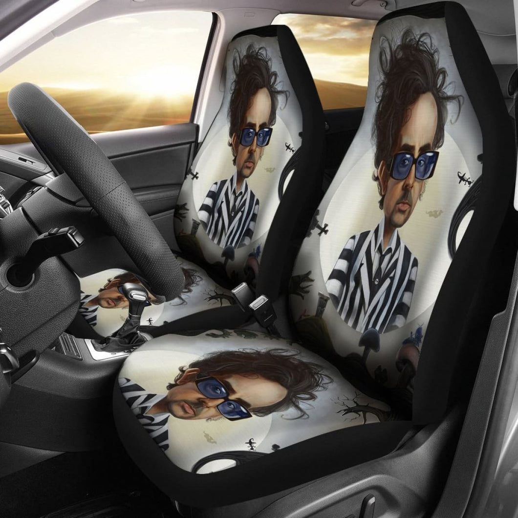 Tim Burton Cute Car Seat Covers Amazing Gift Ideas H040520 Universal Fit 225311 - CarInspirations
