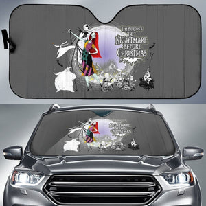 Tim Burton’S The Nightmare Before Christmas Auto Sun Shades Lt02 Universal Fit 111204 - CarInspirations