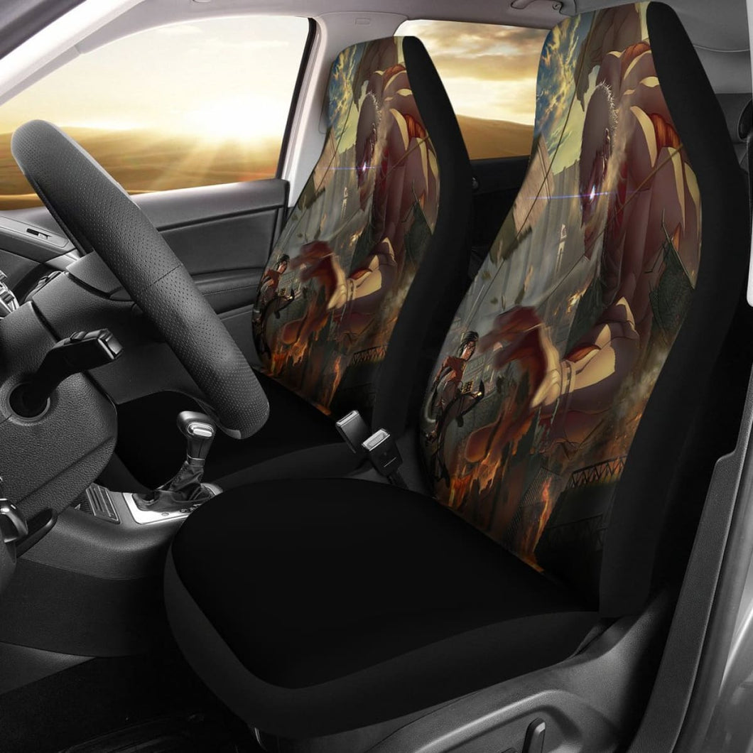 Titan Fight Attack On Titan Seat Covers Amazing Best Gift Ideas 2020 Universal Fit 090505 - CarInspirations