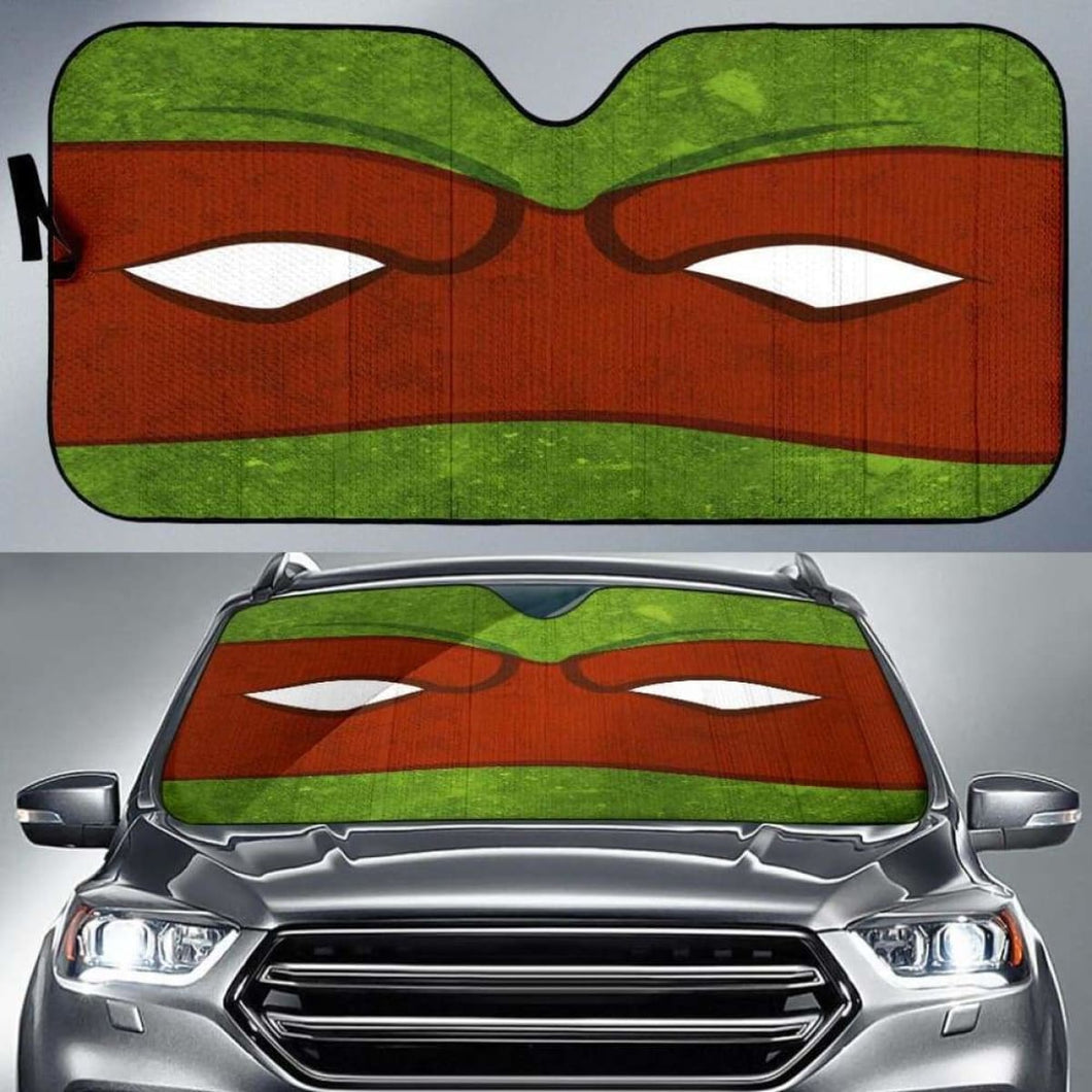 TMNT Face Funny Car Sun Shades 918b Universal Fit - CarInspirations