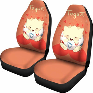 Togepi Car Seat Covers 1 Universal Fit 051012 - CarInspirations