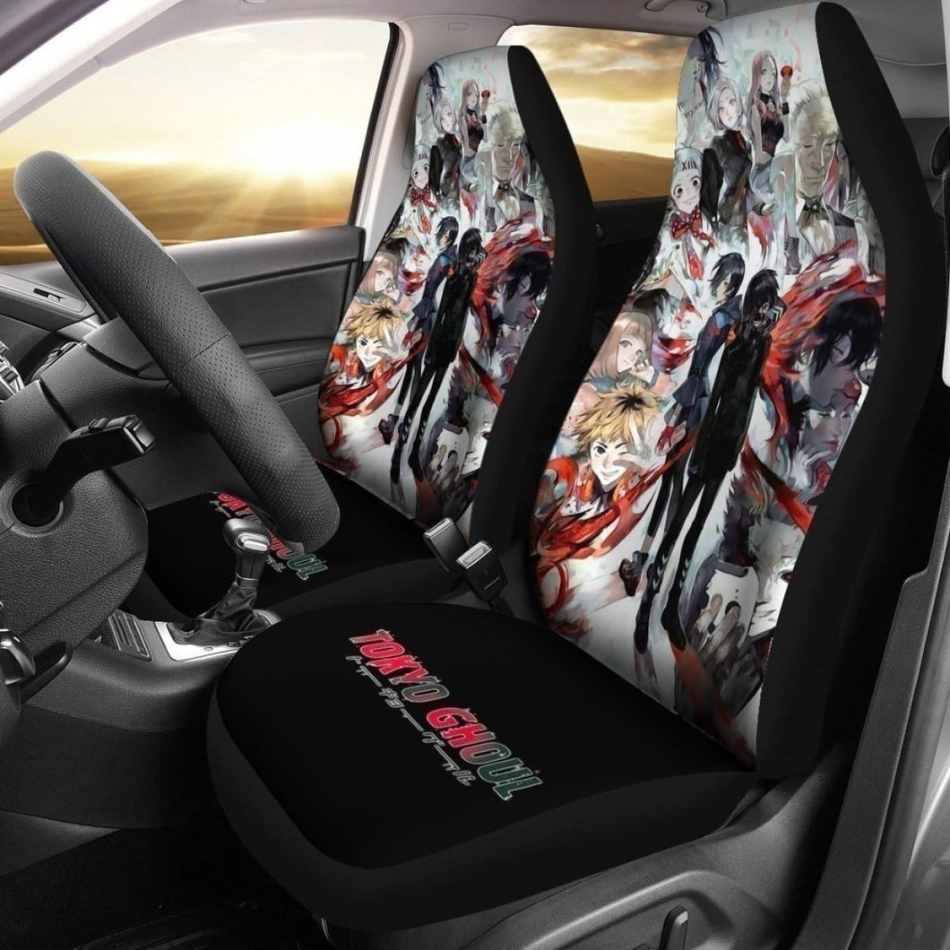 Tokyo Ghoul Anime Car Seat Covers For Fan Universal Fit 194801 - CarInspirations