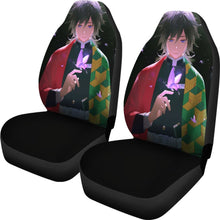 Load image into Gallery viewer, Tomioka.Giyuu.Demon Slayer Best Anime 2020 Seat Covers Amazing Best Gift Ideas 2020 Universal Fit 090505 - CarInspirations