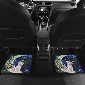 Toothless and Light Fury Car Floor Mats Cartoon Fan Gift H041420 Universal Fit 084218 - CarInspirations
