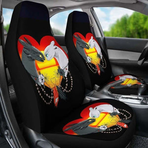 Toothless And The Light Fury Car Seat Covers 1 Universal Fit 051012 - CarInspirations