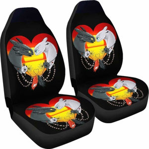 Toothless And The Light Fury Car Seat Covers 1 Universal Fit 051012 - CarInspirations
