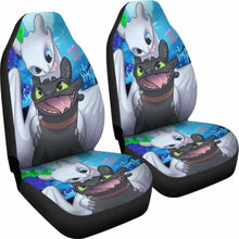 Load image into Gallery viewer, Toothless And The Light Fury Car Seat Covers Universal Fit 051012 - CarInspirations