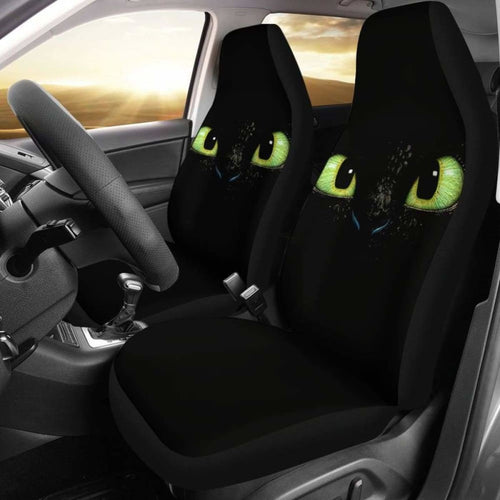 Toothless Car Seat Covers 1 Universal Fit - CarInspirations