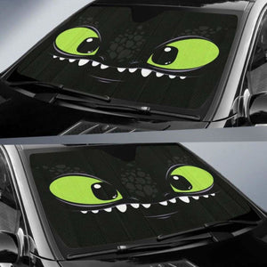 Toothless How To Train Your Dragon Auto Sun Shades 918b Universal Fit - CarInspirations