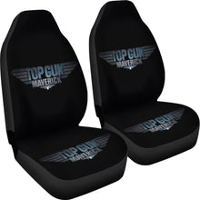 Load image into Gallery viewer, Top Gun Maverick 2020 Movie Logo Seat Covers Amazing Best Gift Ideas 2020 Universal Fit 090505 - CarInspirations