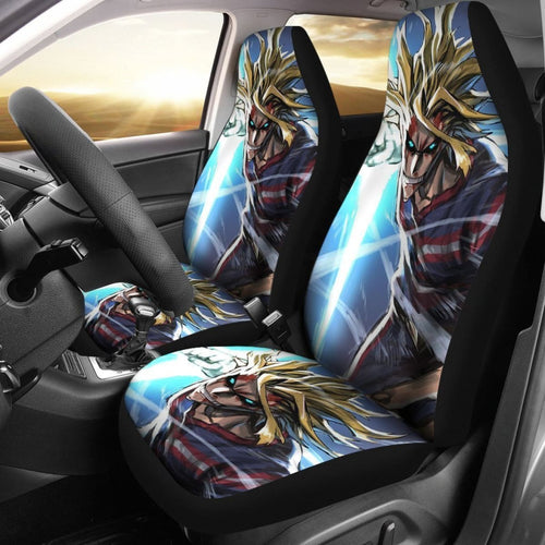 Toshinori Yagi Hero Car Seat Covers Mha Anime Car Decor Universal Fit 194801 - CarInspirations